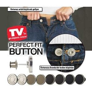 Perfect Fit Button Pantolon ve Etekleri Metal Sihirli Düğme Daraltıp Genişletin